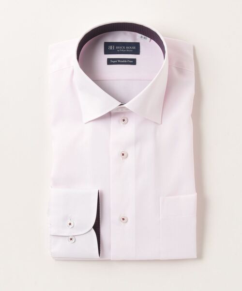 超形態安定ノーアイロン ワイド 長袖ビジネスワイシャツ（ビジネスシャツ）｜TOKYO SHIRTS（トウキョウシャツ）