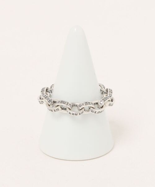blatto(ブラット)の「【blatto 925silver】925シルバー クロス デザイン チェーンリング bla-ring-00738 N(リング・メンズ・シルバー系その他/ブラック/シルバー/クリア/ブルー・US10/US7)」の21枚目の写真
