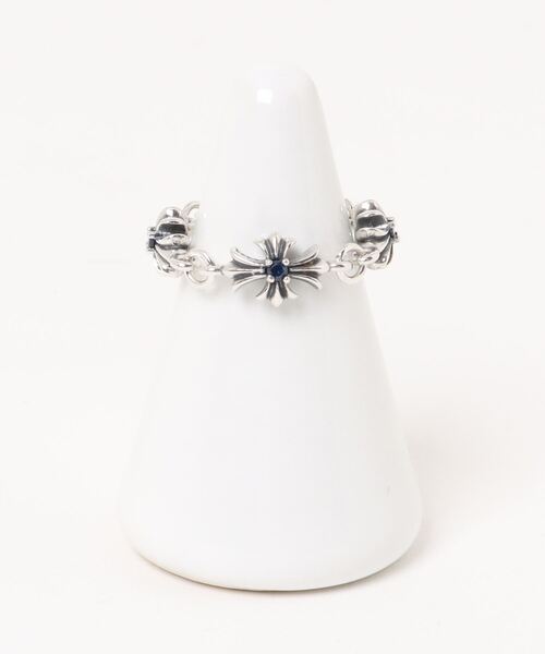 blatto(ブラット)の「【blatto 925silver】925シルバー クロス デザイン チェーンリング bla-ring-00738 N(リング・メンズ・シルバー系その他/ブラック/シルバー/クリア/ブルー・US10/US7)」の22枚目の写真