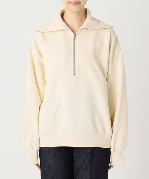 裏毛 ハーフZIP プルオーバー（スウェット）｜B.C STOCK（ベーセーストック）
