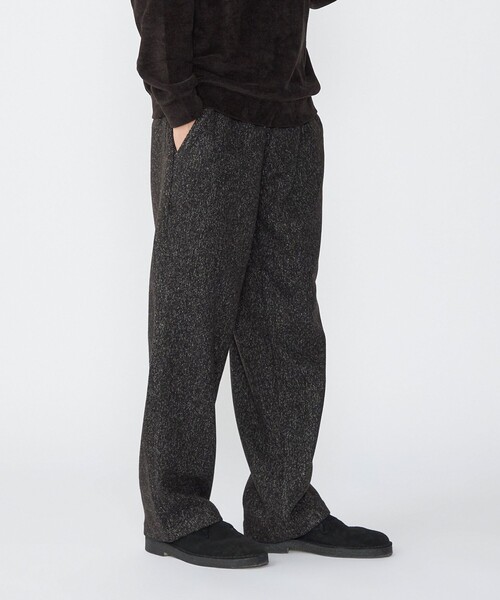 SHIPS（シップス）の「SHIPS: ポリエステル カラー ツイード イージー パンツ（その他パンツ・メンズ・ネイビー/ダークグレー/ブラウン/ライトグレー・LARGE/MEDIUM/SMALL）」の6枚目の写真