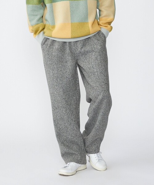 SHIPS（シップス）の「SHIPS: ポリエステル カラー ツイード イージー パンツ（その他パンツ・メンズ・ネイビー/ダークグレー/ブラウン/ライトグレー・LARGE/MEDIUM/SMALL）」の7枚目の写真