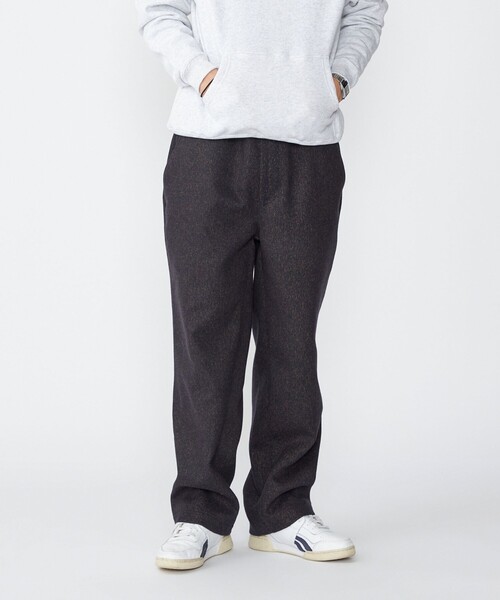 SHIPS（シップス）の「SHIPS: ポリエステル カラー ツイード イージー パンツ（その他パンツ・メンズ・ネイビー/ダークグレー/ブラウン/ライトグレー・LARGE/MEDIUM/SMALL）」の10枚目の写真