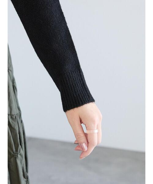 Te chichi（テチチ）の「スパークルビジューニットプルオーバー（ニット/セーター・レディース・ブラック/オフホワイト・F）」の19枚目の写真