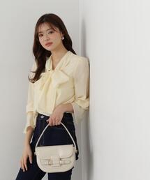 PROPORTION BODY DRESSING | ボウタイリボンブラウス / 1215110100(シャツ/ブラウス)
