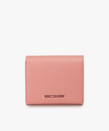 agnes b.ピンク 二つ折り財布 N862-VCK8-405