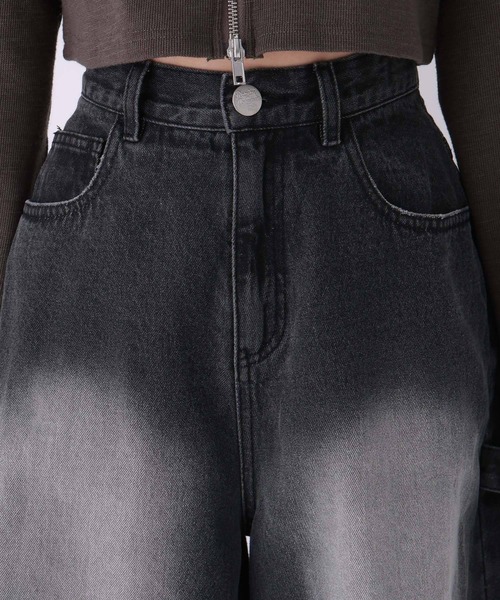 repipi armario(レピピ アルマリオ)の「ペインターハーフパンツ(デニムパンツ・キッズ・ブラック/ブルー系その他/ブルー系その他2・LARGE/SMALL/MEDIUM)」の13枚目の写真