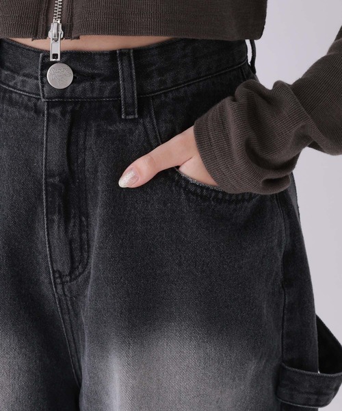 repipi armario(レピピ アルマリオ)の「ペインターハーフパンツ(デニムパンツ・キッズ・ブラック/ブルー系その他/ブルー系その他2・LARGE/SMALL/MEDIUM)」の14枚目の写真