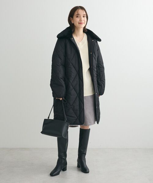 ELENCARE DUE（エレンカーレデュエ）の「・ELENCARE DUE スエードポンチハーフパンツ（その他パンツ・レディース・グレイッシュベージュ/チャコールグレー/グレー・FREE）」の10枚目の写真