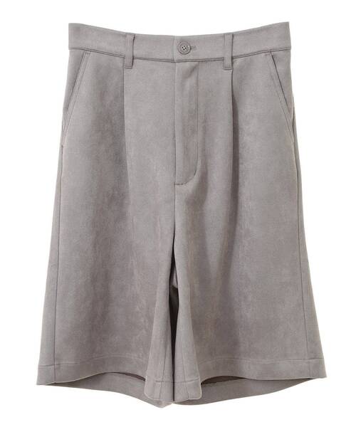 ELENCARE DUE（エレンカーレデュエ）の「・ELENCARE DUE スエードポンチハーフパンツ（その他パンツ・レディース・グレイッシュベージュ/チャコールグレー/グレー・FREE）」の15枚目の写真
