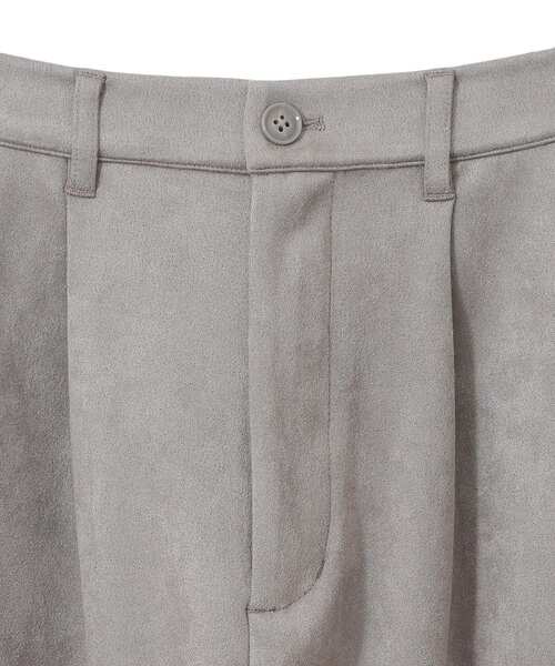 ELENCARE DUE（エレンカーレデュエ）の「・ELENCARE DUE スエードポンチハーフパンツ（その他パンツ・レディース・グレイッシュベージュ/チャコールグレー/グレー・FREE）」の17枚目の写真