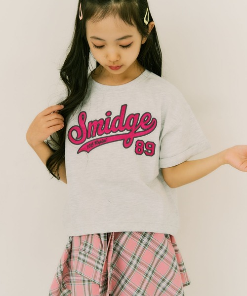 10C REPIPI(ジューシーレピピ)の「【10C REPIPI】キリカエカレッジTシャツ(Tシャツ/カットソー・キッズ・ブルー/グレー/ピンク/ホワイト/ブラック/サックスブルー・130cm/110cm/120cm)」の3枚目の写真