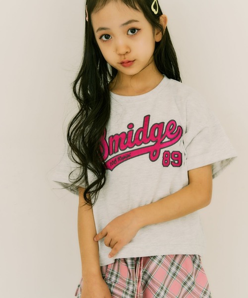 10C REPIPI(ジューシーレピピ)の「【10C REPIPI】キリカエカレッジTシャツ(Tシャツ/カットソー・キッズ・ブルー/グレー/ピンク/ホワイト/ブラック/サックスブルー・130cm/110cm/120cm)」の13枚目の写真