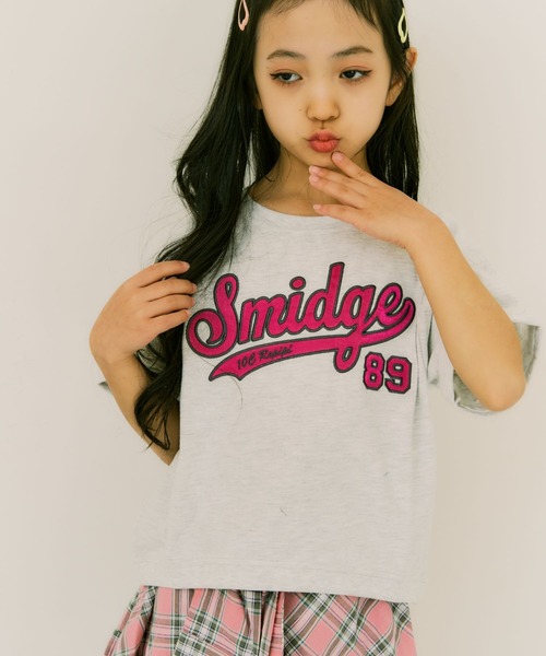 10C REPIPI(ジューシーレピピ)の「【10C REPIPI】キリカエカレッジTシャツ(Tシャツ/カットソー・キッズ・ブルー/グレー/ピンク/ホワイト/ブラック/サックスブルー・130cm/110cm/120cm)」の14枚目の写真