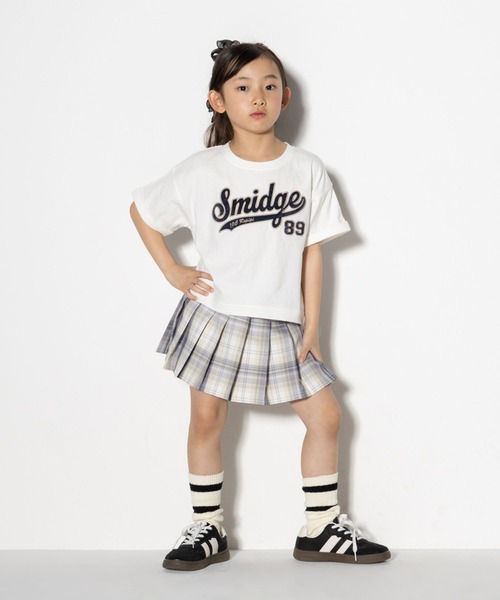 10C REPIPI(ジューシーレピピ)の「【10C REPIPI】キリカエカレッジTシャツ(Tシャツ/カットソー・キッズ・ブルー/グレー/ピンク/ホワイト/ブラック/サックスブルー・130cm/110cm/120cm)」の7枚目の写真
