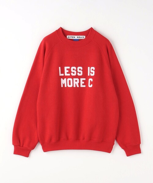 ＜CITEN＞LESS IS MORE スウェット（Tシャツ/カットソー）｜CITEN（シテン）