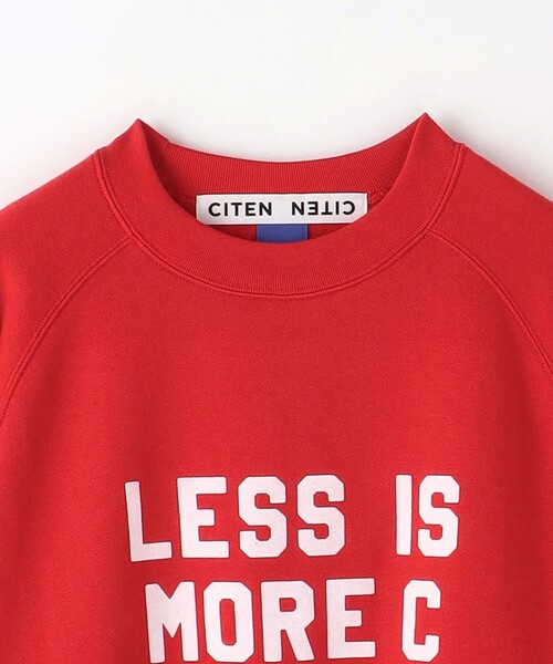 ＜CITEN＞LESS IS MORE スウェット（Tシャツ/カットソー）｜CITEN（シテン）