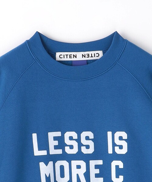 ＜CITEN＞LESS IS MORE スウェット（Tシャツ/カットソー）｜CITEN（シテン）