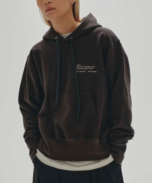 TODAYFUL（トゥデイフル）の「TODAYFUL Useful Sweat Parka 12420609（パーカー・レディース・チャコールグレー/ライトグレー/ブラウン・FREE）」の2枚目の写真