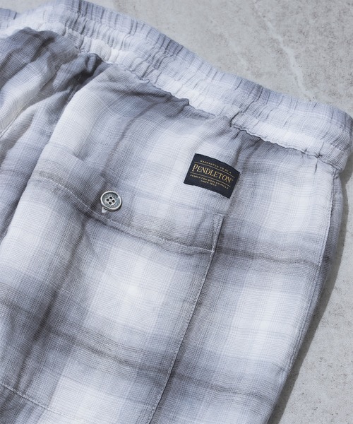 セール】【別注】PENDLETON / ダブルガーゼ イージー パンツ