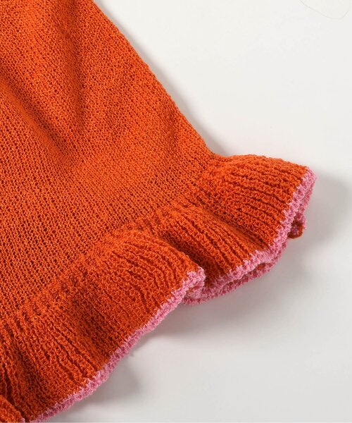 BREEZE（ブリーズ）の「【2Pセット/ジュニア対応】ニットベストロンT（Tシャツ/カットソー・キッズ・オレンジ/オフホワイト・80/90/100/110/120/130/140）」の10枚目の写真