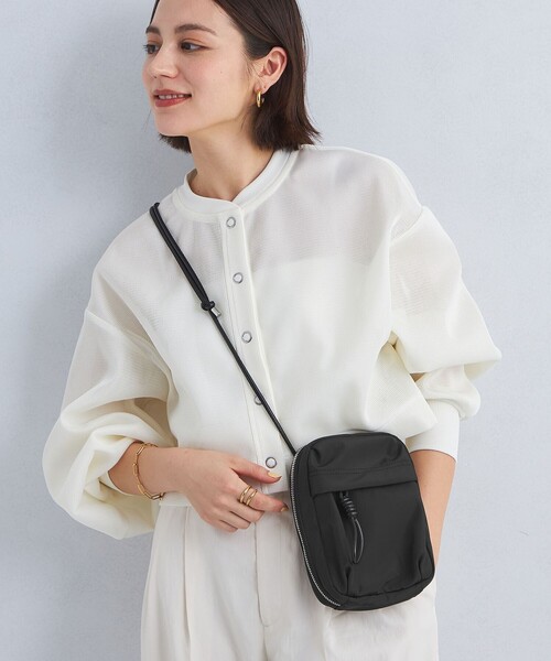 green label relaxing 円柱形　ハンドバッグ　肩掛けok green label relaxing ショルダーバッグ バッグ 2WAY マルチ