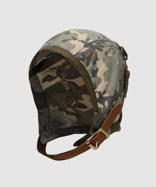 SUGARHILL(シュガーヒル)の「NYLON FLIGHT CAP(キャップ・メンズ・ブラック/カーキ/その他・0)」の3枚目の写真