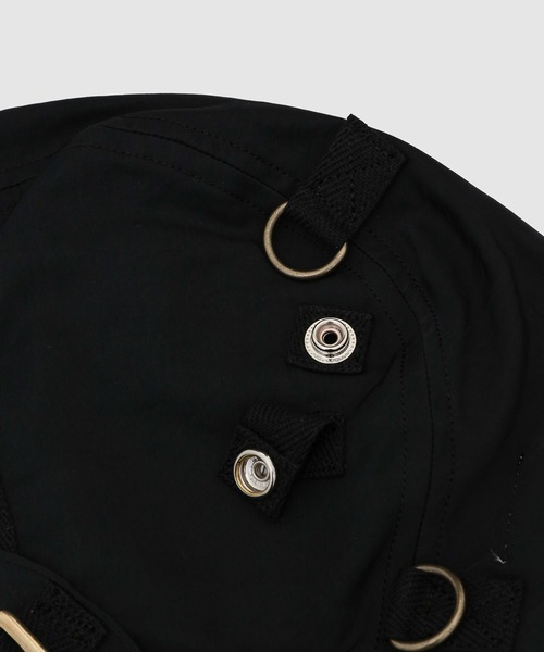 SUGARHILL(シュガーヒル)の「NYLON FLIGHT CAP(キャップ・メンズ・ブラック/カーキ/その他・0)」の7枚目の写真