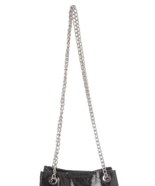 LAKOLE（ラコレ）の「スパンコールコンビ巾着バッグ / 290108（ショルダーバッグ・レディース・その他1/ブラック・FREE）」の6枚目の写真