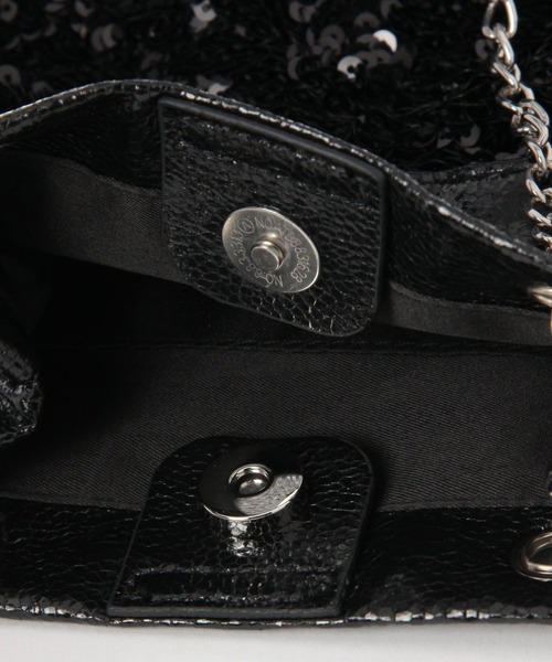 LAKOLE（ラコレ）の「スパンコールコンビ巾着バッグ / 290108（ショルダーバッグ・レディース・その他1/ブラック・FREE）」の10枚目の写真