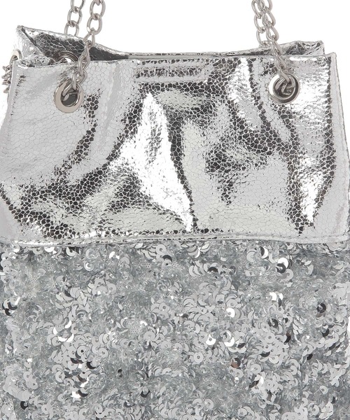 LAKOLE（ラコレ）の「スパンコールコンビ巾着バッグ / 290108（ショルダーバッグ・レディース・その他1/ブラック・FREE）」の13枚目の写真