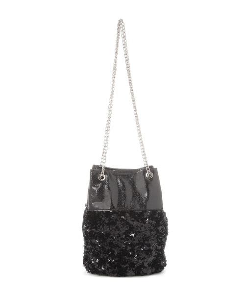 LAKOLE（ラコレ）の「スパンコールコンビ巾着バッグ / 290108（ショルダーバッグ・レディース・その他1/ブラック・FREE）」の16枚目の写真