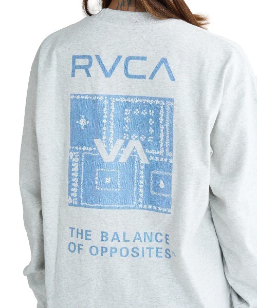 セール】RVCA レディース BANDANA VA BOX LOGO LS TEE ロンT