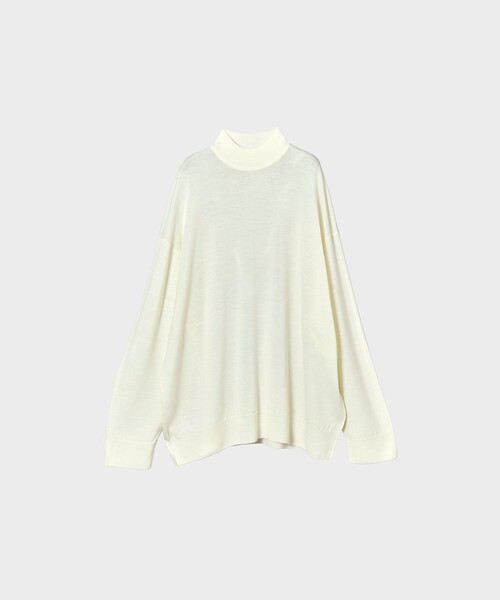 SHINYAKOZUKA(シンヤコヅカ)の「HIGH GAUGE WITH JOHN SMEDLEY(その他トップス・メンズ・ホワイト/シルバー/ブラック・S/M/L)」の2枚目の写真