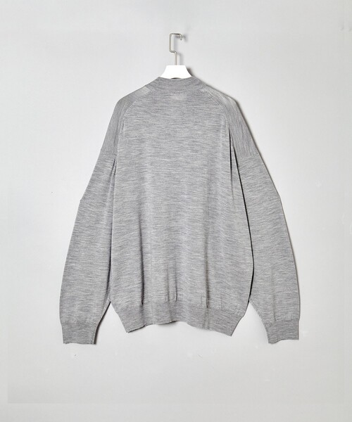 SHINYAKOZUKA(シンヤコヅカ)の「HIGH GAUGE WITH JOHN SMEDLEY(その他トップス・メンズ・ホワイト/シルバー/ブラック・S/M/L)」の9枚目の写真