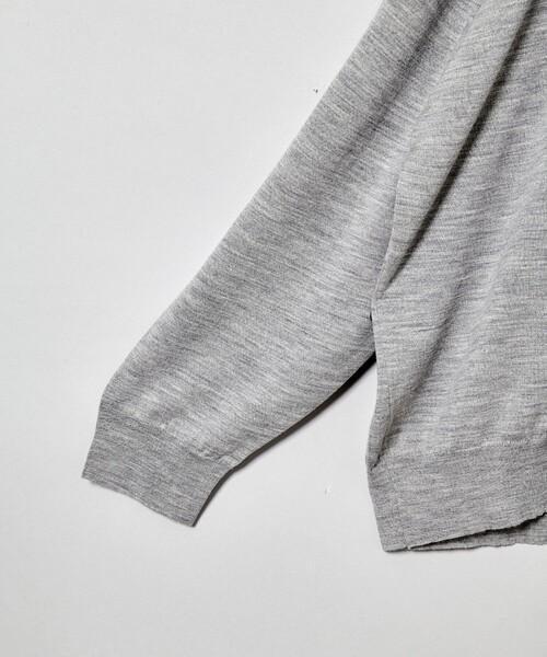 SHINYAKOZUKA(シンヤコヅカ)の「HIGH GAUGE WITH JOHN SMEDLEY(その他トップス・メンズ・ホワイト/シルバー/ブラック・S/M/L)」の7枚目の写真