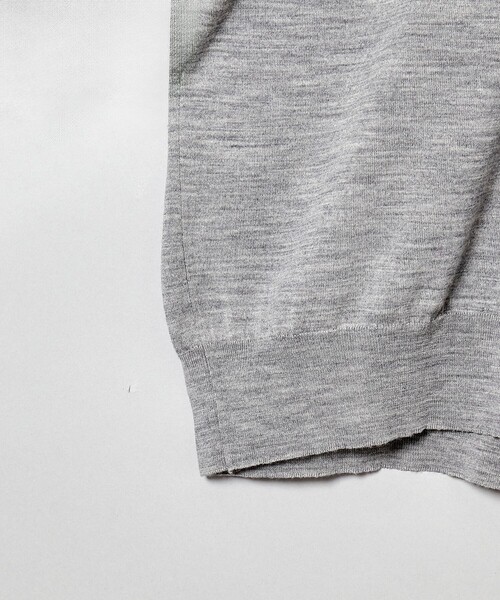 SHINYAKOZUKA(シンヤコヅカ)の「HIGH GAUGE WITH JOHN SMEDLEY(その他トップス・メンズ・ホワイト/シルバー/ブラック・S/M/L)」の6枚目の写真
