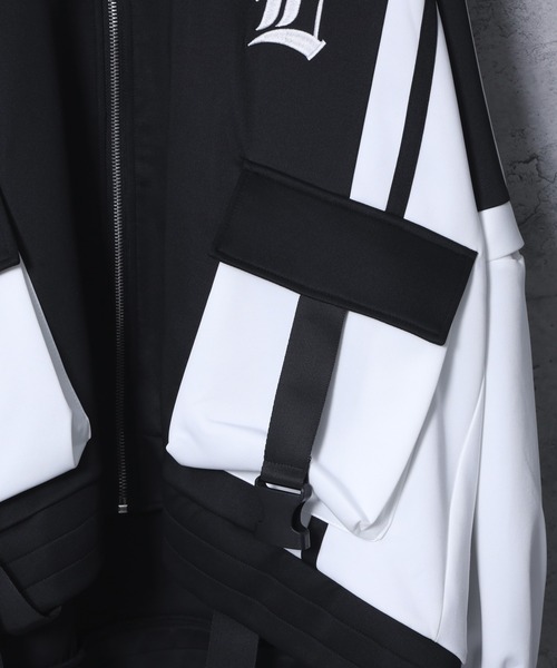 SatanバックプリントセーラーZIPジャージTOPS（ジャージ）｜Amilige