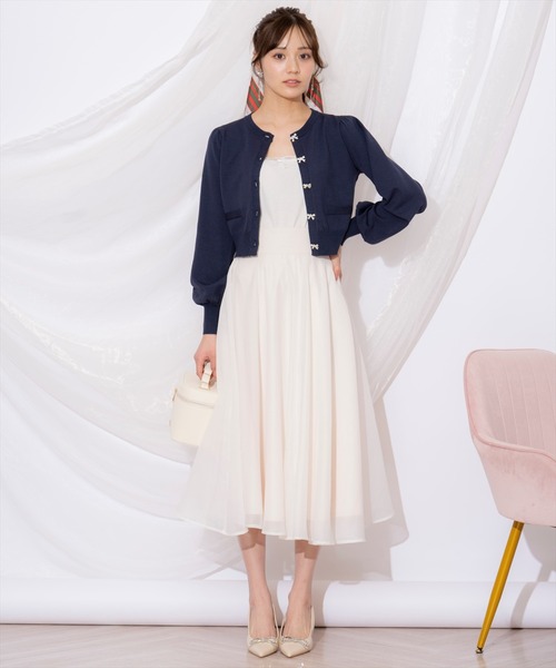 WILLSELECTION（ウィルセレクション）の「レーステレコキャミソール（キャミソール・レディース・ブラック/オフホワイト・FREE）」の19枚目の写真