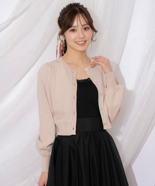 WILLSELECTION（ウィルセレクション）の「レーステレコキャミソール（キャミソール・レディース・ブラック/オフホワイト・FREE）」の6枚目の写真