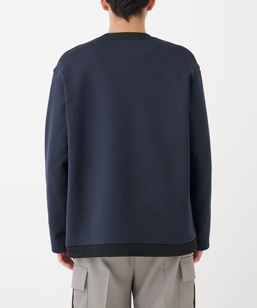 STUDIOUS（ステュディオス）の「【STUDIOUS】FEELS GOOD SIDESLIT SWEAT（スウェット・メンズ・グレー/ライトベージュ/ブラック・2/1）」の6枚目の写真