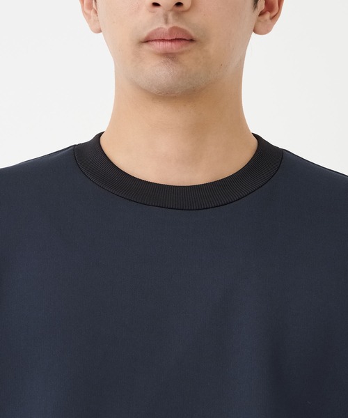 STUDIOUS（ステュディオス）の「【STUDIOUS】FEELS GOOD SIDESLIT SWEAT（スウェット・メンズ・グレー/ライトベージュ/ブラック・2/1）」の7枚目の写真