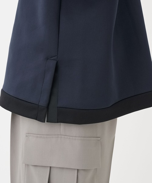 STUDIOUS（ステュディオス）の「【STUDIOUS】FEELS GOOD SIDESLIT SWEAT（スウェット・メンズ・グレー/ライトベージュ/ブラック・2/1）」の11枚目の写真