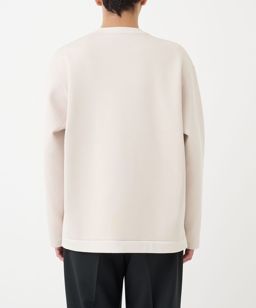 STUDIOUS（ステュディオス）の「【STUDIOUS】FEELS GOOD SIDESLIT SWEAT（スウェット・メンズ・グレー/ライトベージュ/ブラック・2/1）」の14枚目の写真