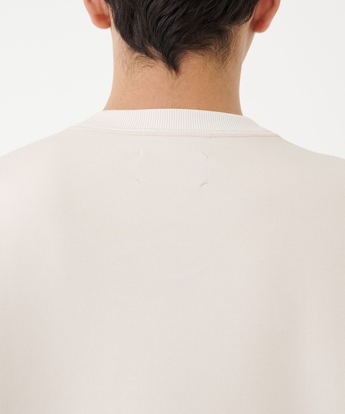 STUDIOUS（ステュディオス）の「【STUDIOUS】FEELS GOOD SIDESLIT SWEAT（スウェット・メンズ・グレー/ライトベージュ/ブラック・2/1）」の16枚目の写真