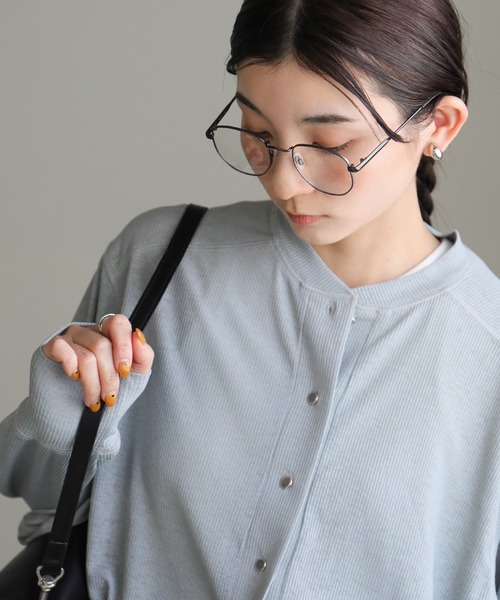 select MOCA(セレクトモカ)の「スクエアUVクリアレンズサングラス(サングラス・レディース・クリア・FREE)」の7枚目の写真