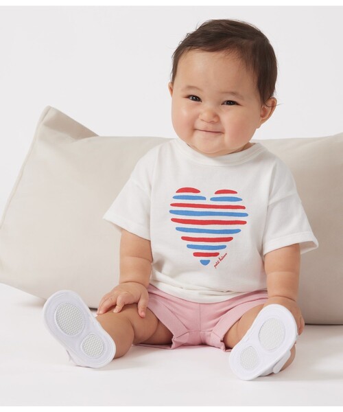 PETIT BATEAU(プチバトー)の「ショートパンツ(その他パンツ・キッズ・レッド/ライトピンク/ライトブルー・12MONTH/18MONTH/24MONTH/36MONTH)」の3枚目の写真