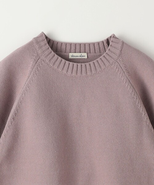 ＜Steven Alan＞テープヤーン ハーフスリーブ ニット Steven Alan＞テープヤーン ハーフスリーブ ニット