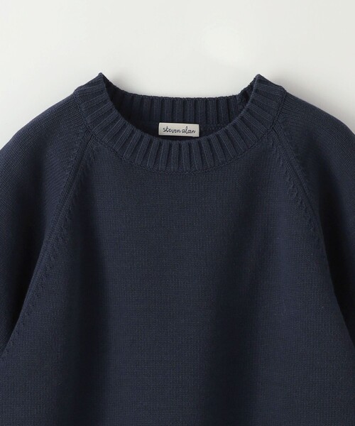 Steven Alan＞テープヤーン ハーフスリーブ ニット（ニット