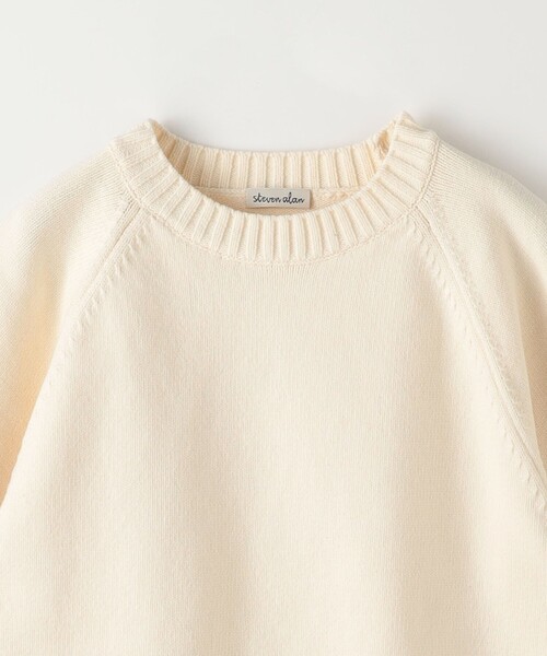セール】＜Steven Alan＞テープヤーン ハーフスリーブ ニット